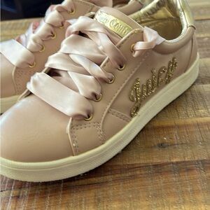 Juicy Couture Girls Glendale Dusty Rose Sneakers